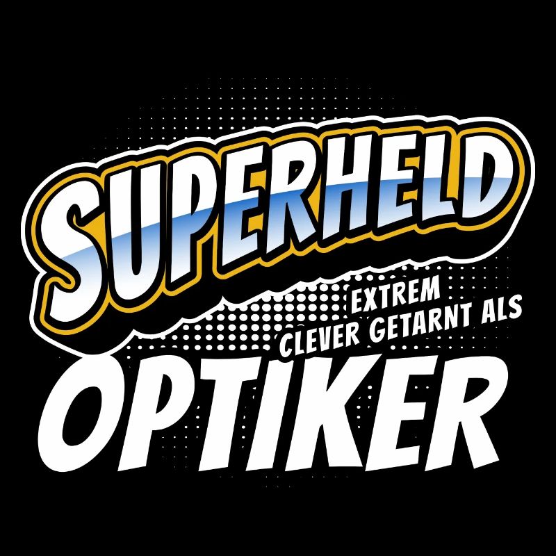 Superheld, clever getarnt als Optiker