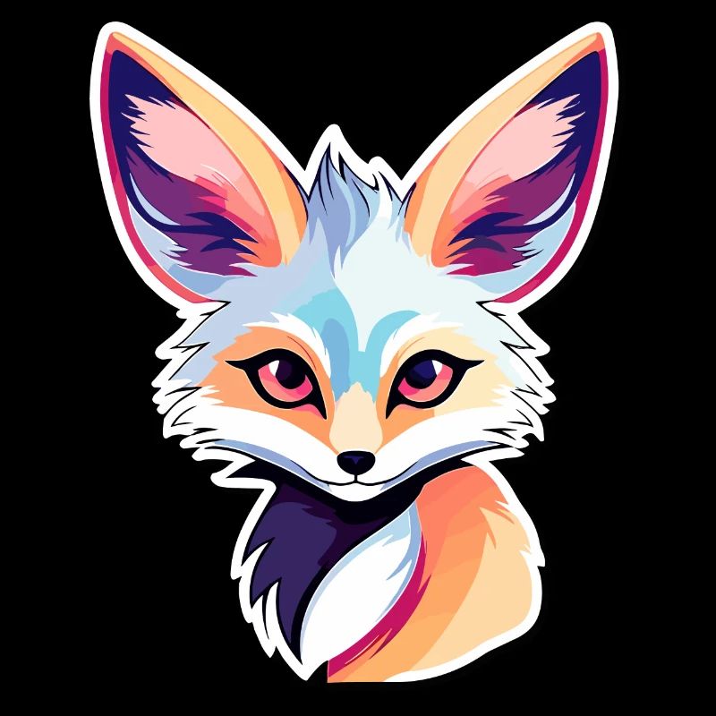 Desert Fox Fennec Drawing
