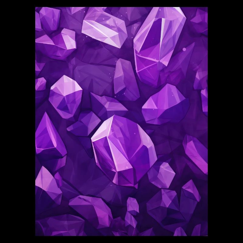 Amethyst Stein Muster