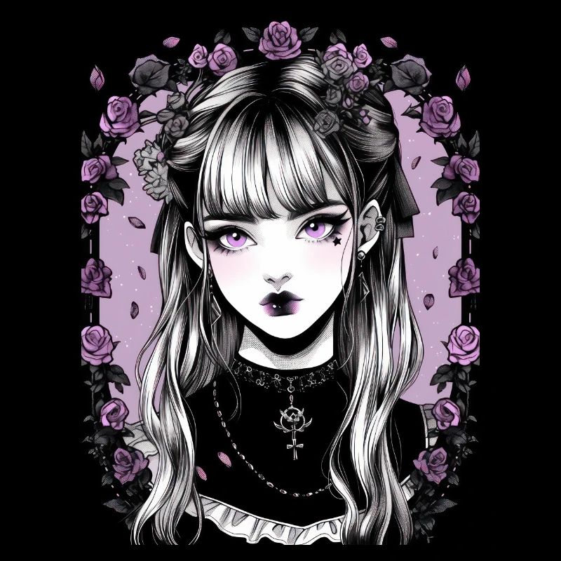 Anime, Mädchen, Geschenk