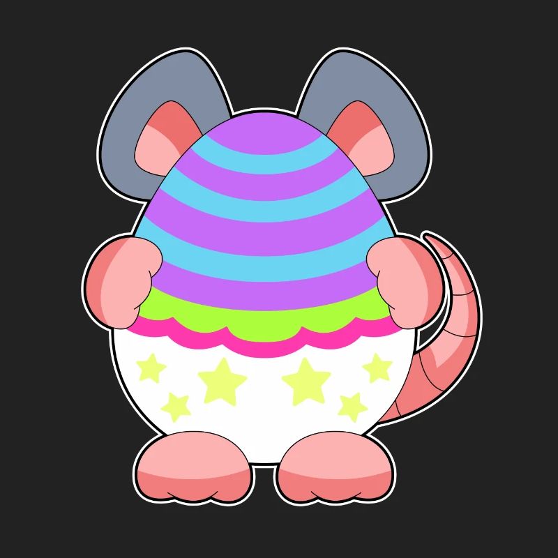 Mouse Easter Easter Egg Hide