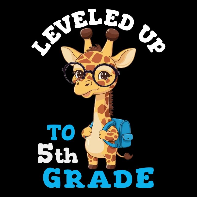 Leveled up to 5th grade - Funny Giraffe