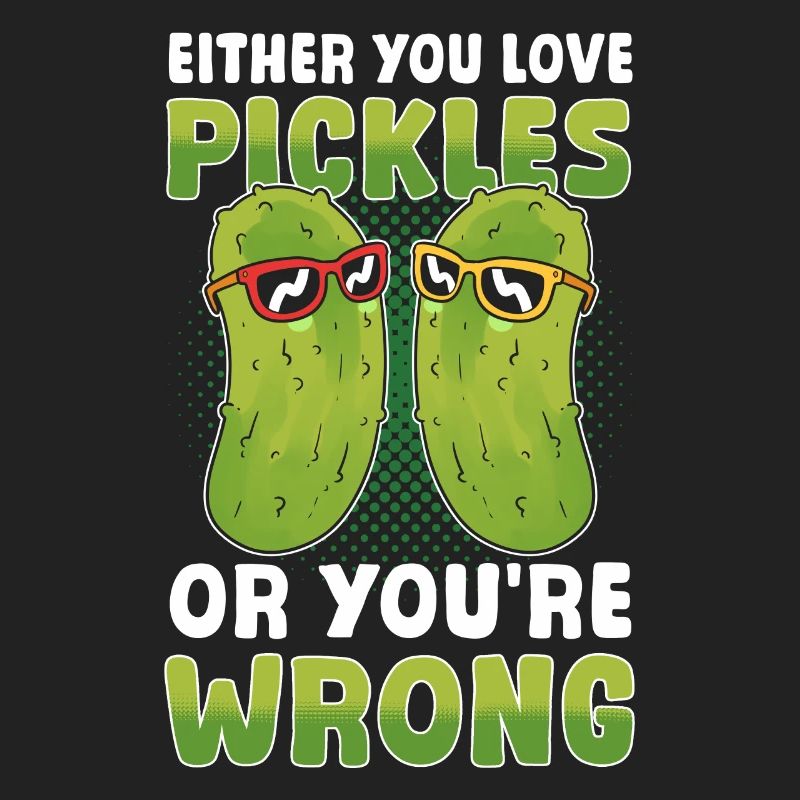 Entweder du liebst Essiggurken oder du irrst dich