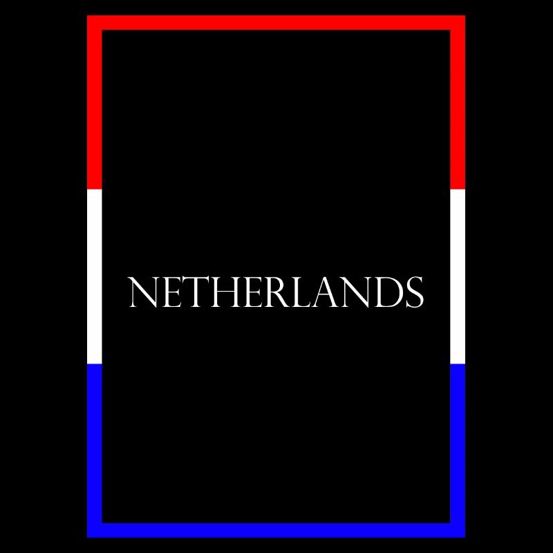 Pays-Bas - Lettrage de déclaration avec drapeau