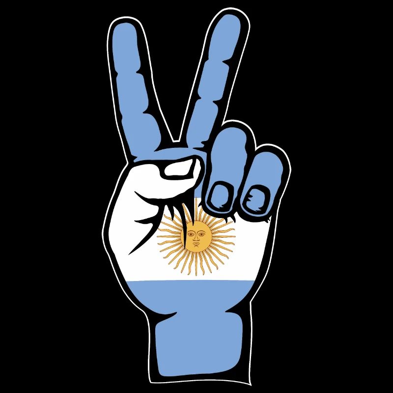 Drapeau argentin, symbole de paix