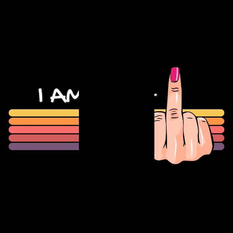 Ich bin 28 + 1 Mittelfinger-Shirt Ich bin 28 plus,