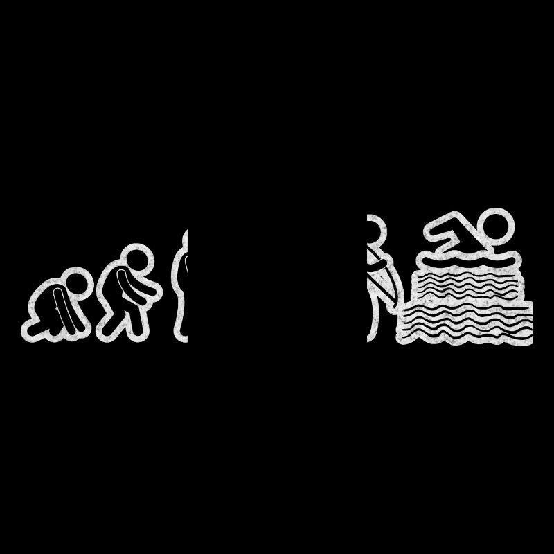 Evolution Swimming Black Grunge