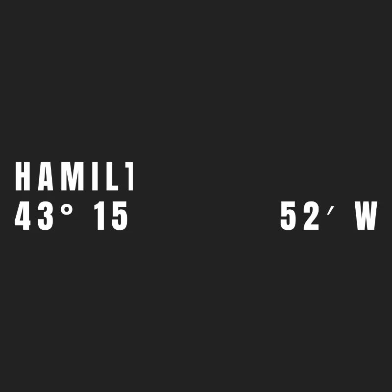 Hamilton, Canada Coordinates