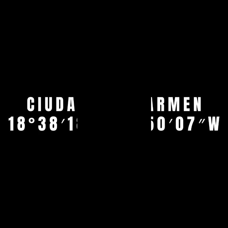 Ciudad del Carmen Mexico Coordinates