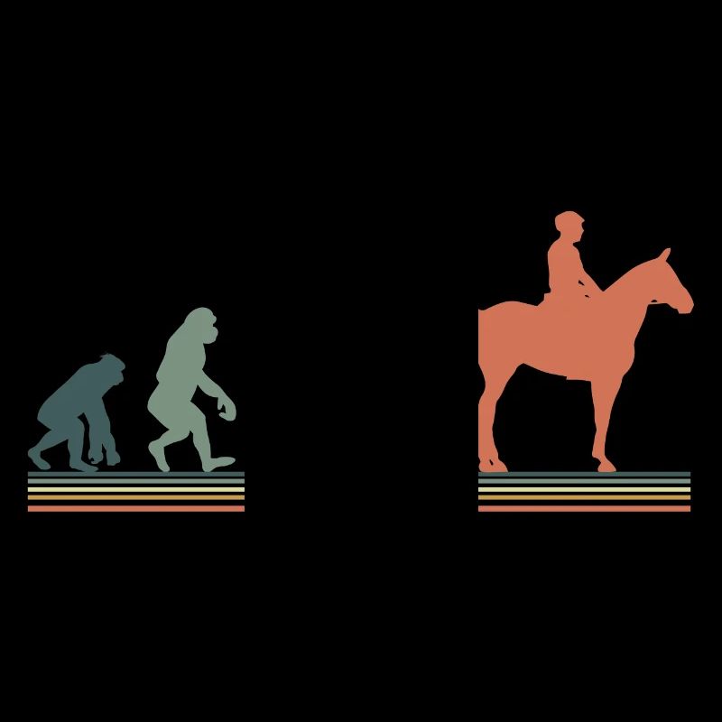 Evolution cheval