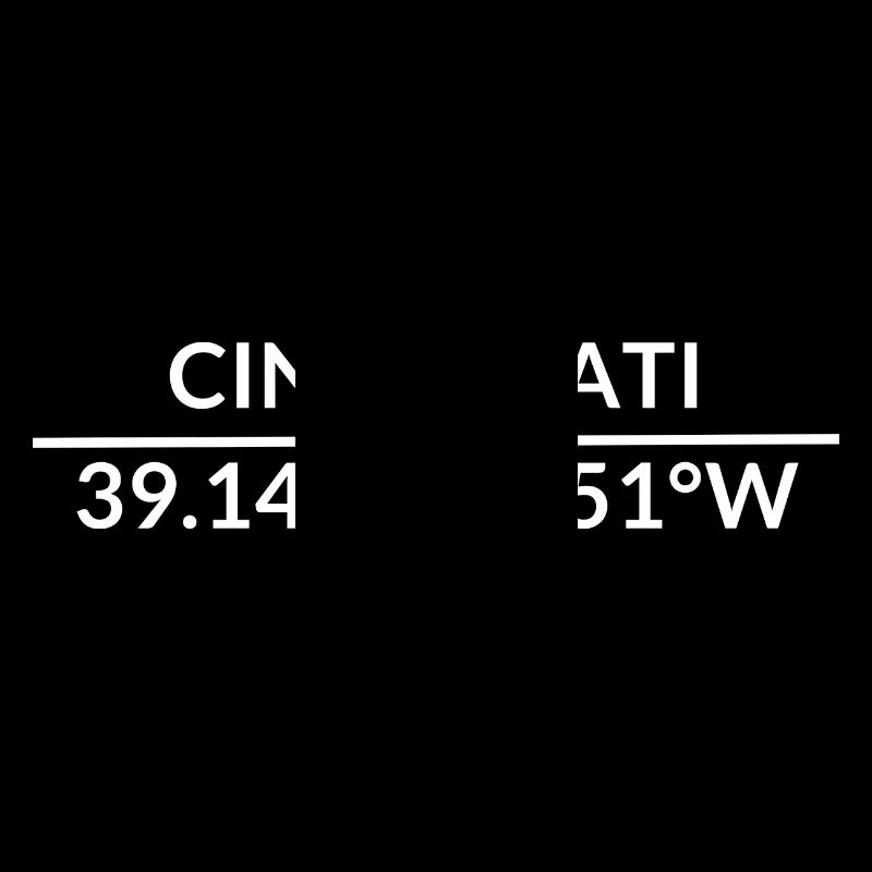 Cincinnati, Ohio, USA Coordinates