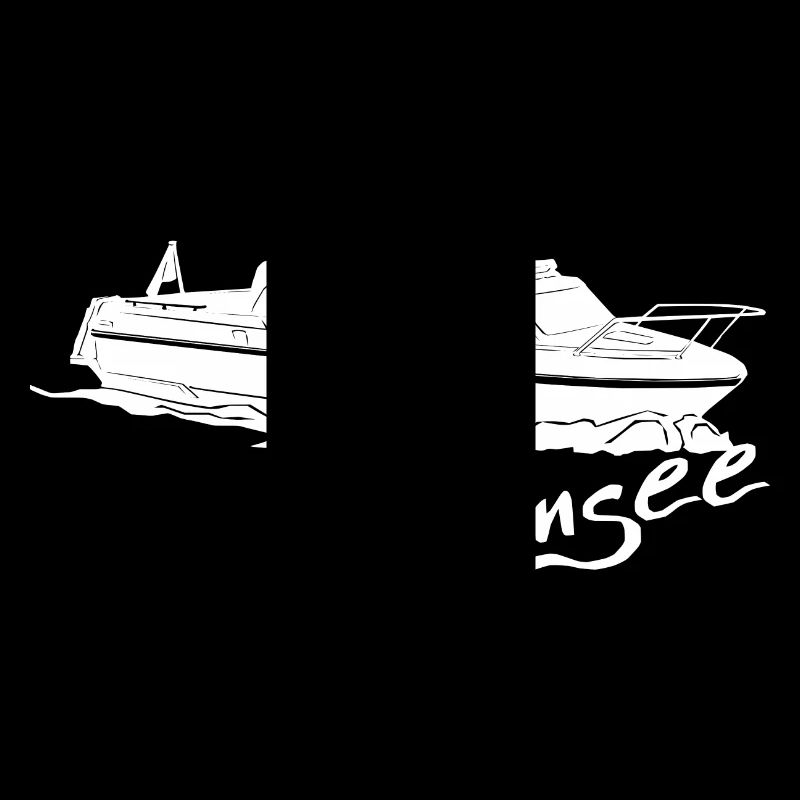 Motorboot weiss