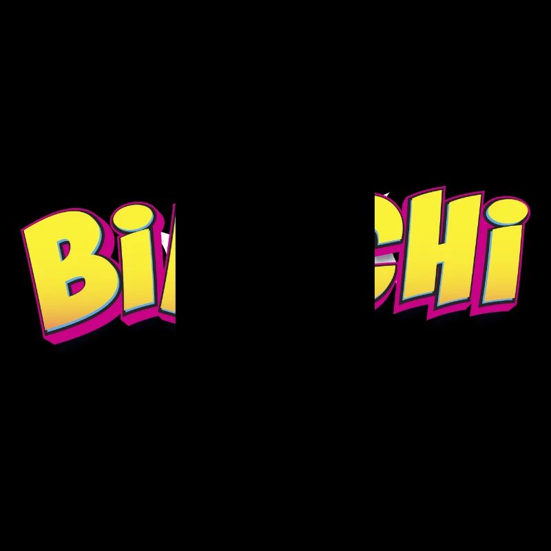 Bianchi Custom Name Comic Book Style Pop Art,