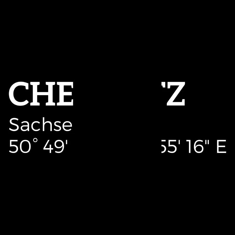 les coordonnées Chemnitz Saxe
