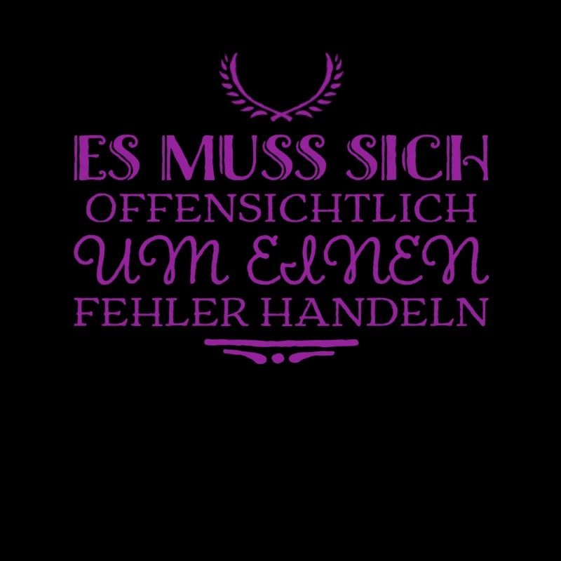 das ist ein Fehler