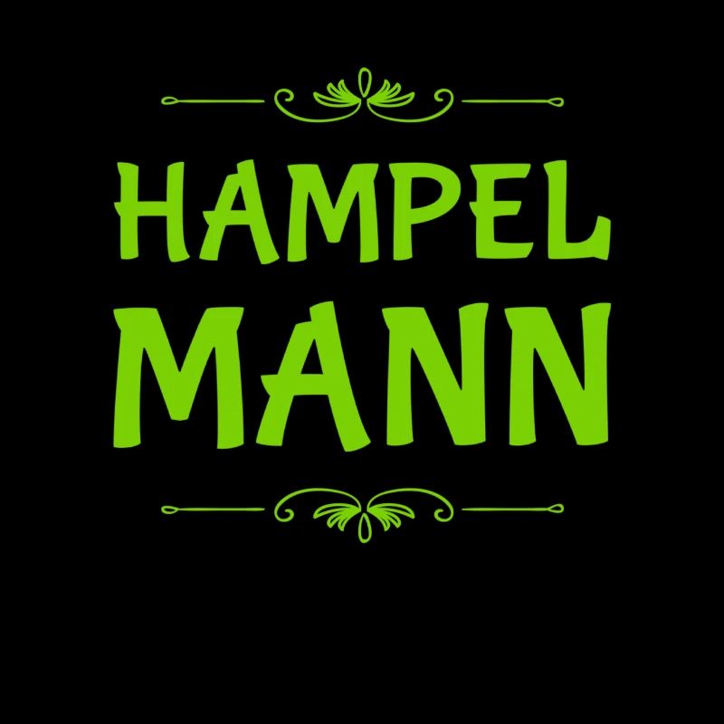 vor dir steht ein Hampelmann