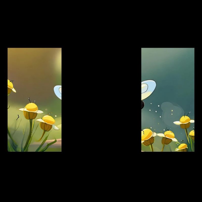 Pun ambiguous expression – HapBee (Happy Bee)