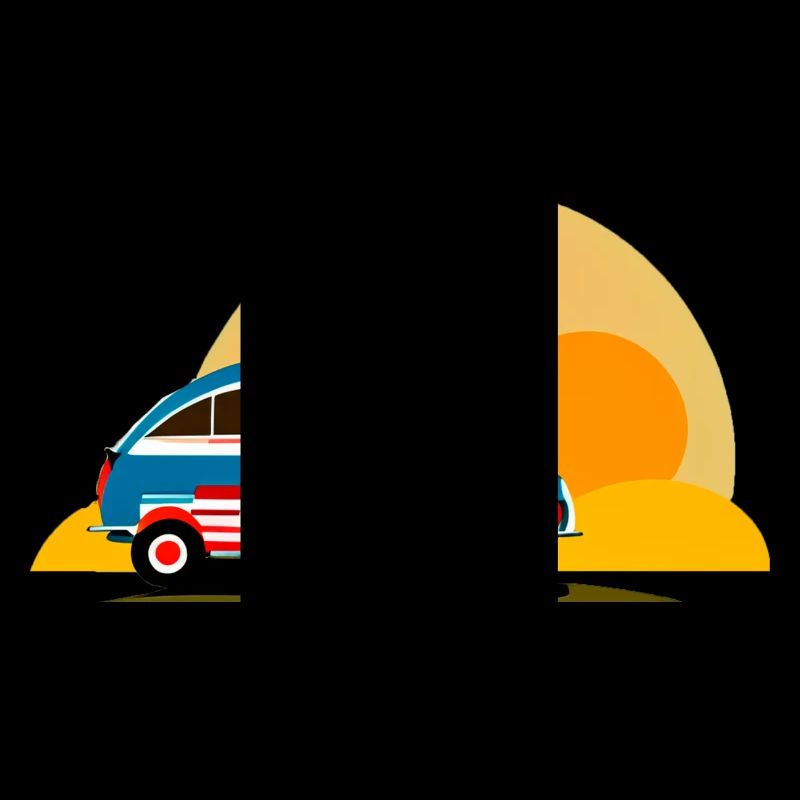 au coucher du soleil