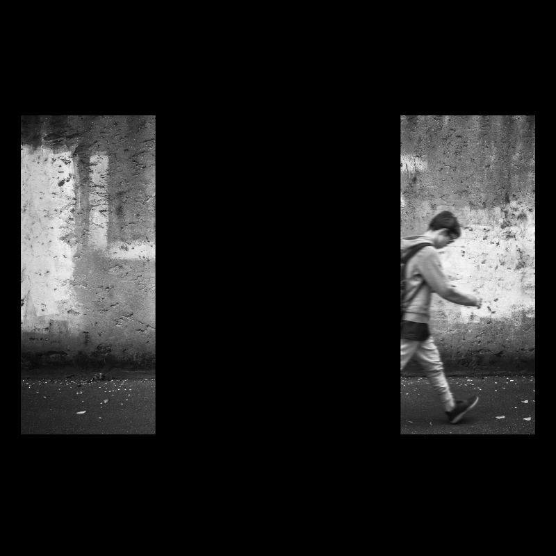 Schoolboy with backpack