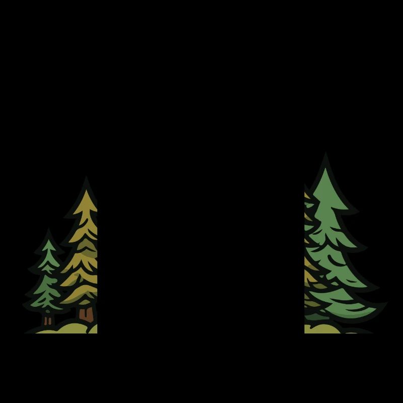Forest, Landscape, Trees, Nature