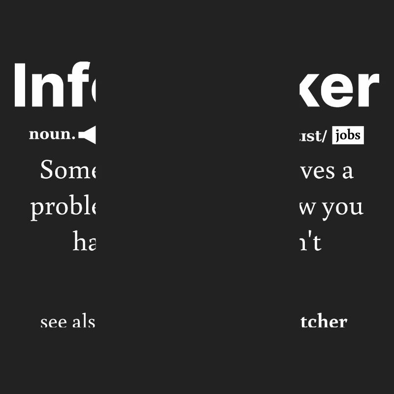 IT Informatik Informatiker Computerarbeit Geschenk