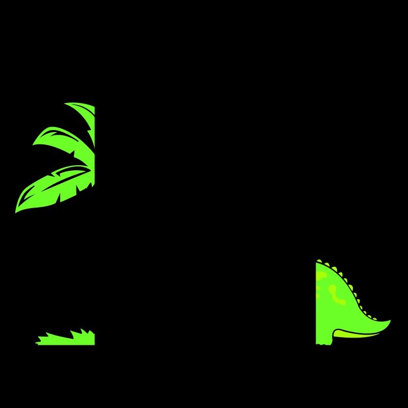 Dinosaur Palm Tree 02