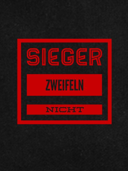 ich bin ein Gewinner