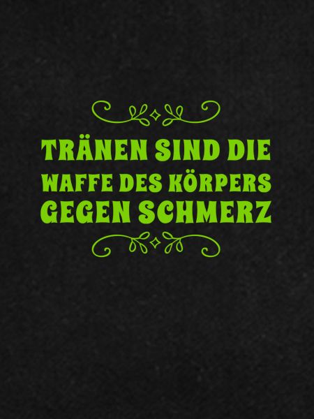 Tränen helfen