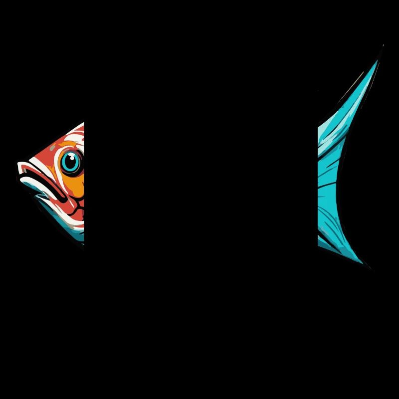Colorful Graffiti Fish