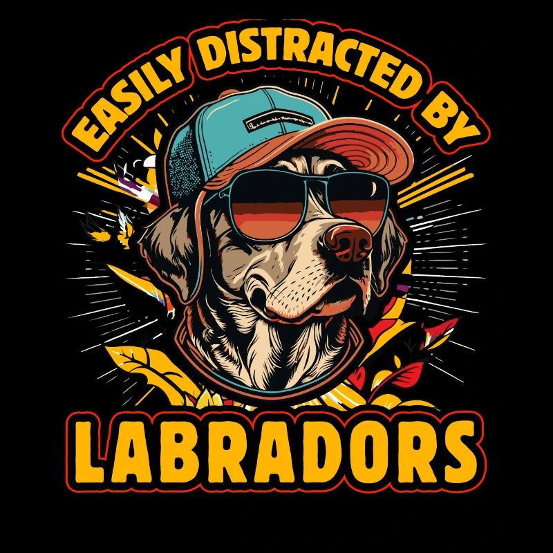 Easily distracted by Labradors