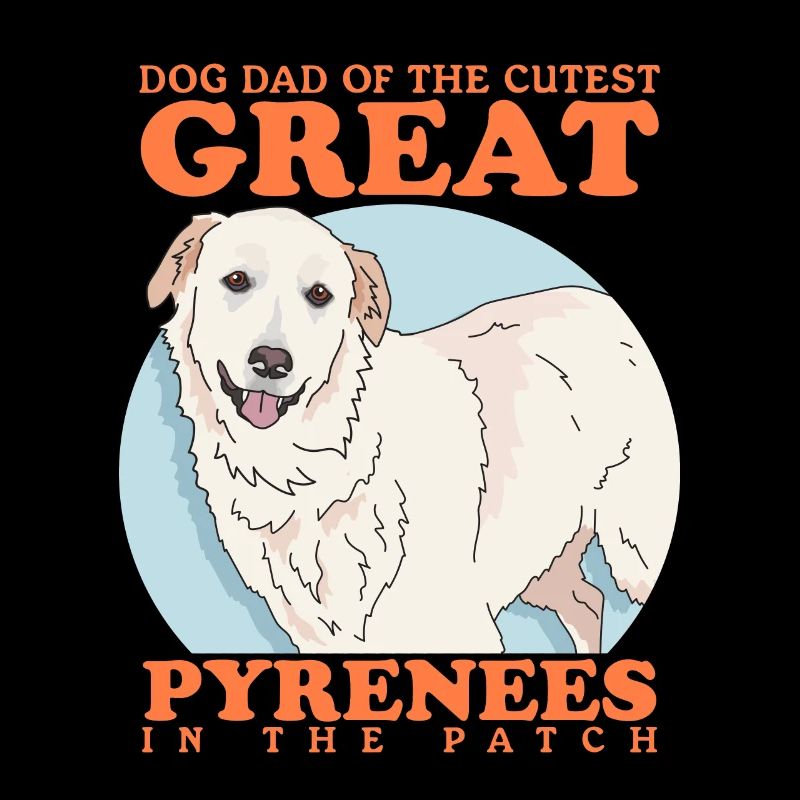 Pyrenäenberghund Dad Hundebesitzer Geschenk