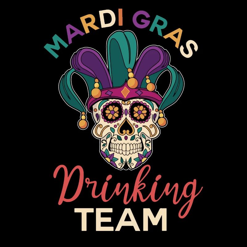 Équipe de buveurs de Mardi Gras