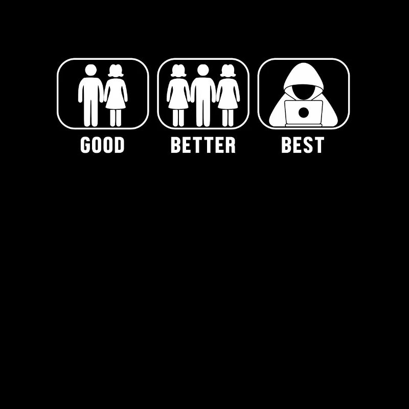 Good Better Best Hacker Phishing Sniffer Grey Hat