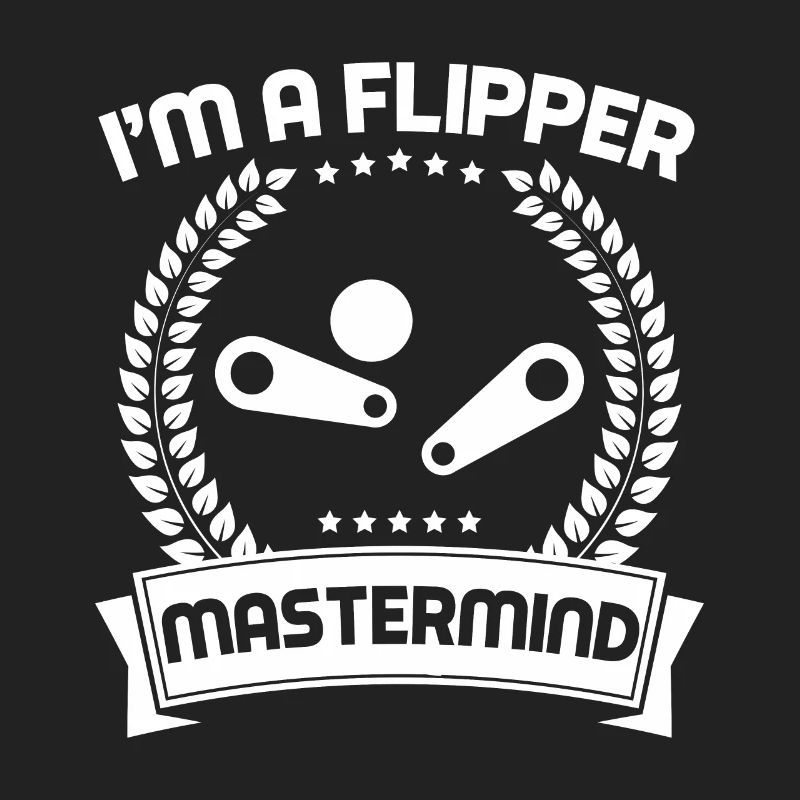 I ́m A Flipper Mastermind Pinball Player GIft Idea