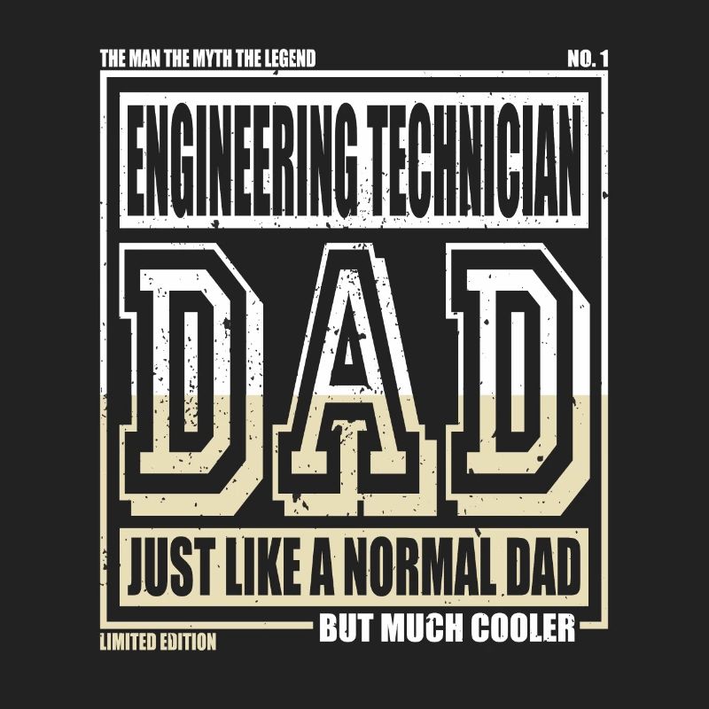 Engineering Technician Dad Gift