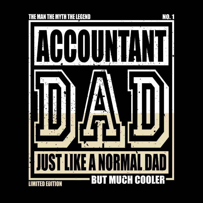 Comptable Papa Cadeau