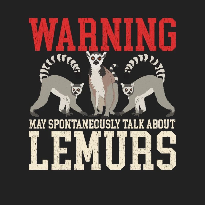 Lemur Ring-tailed lemurs Ringed Tail Lemure Gift