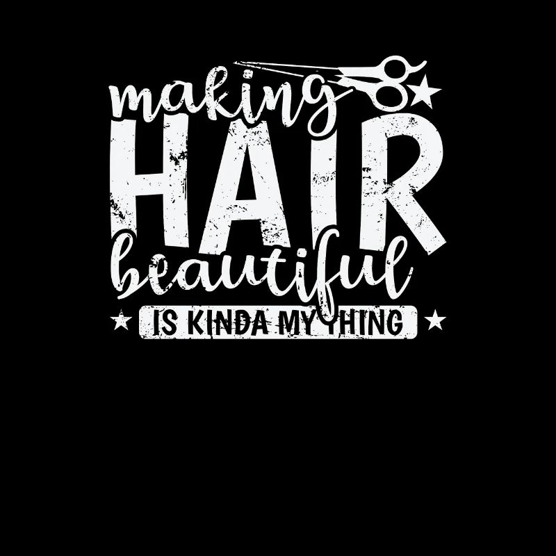 Rendre les cheveux beaux est un peu mon truc Coiffeur
