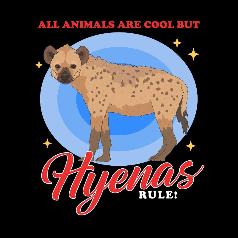 Hyäne Tüpfelhyäne Hyänen Geschenk