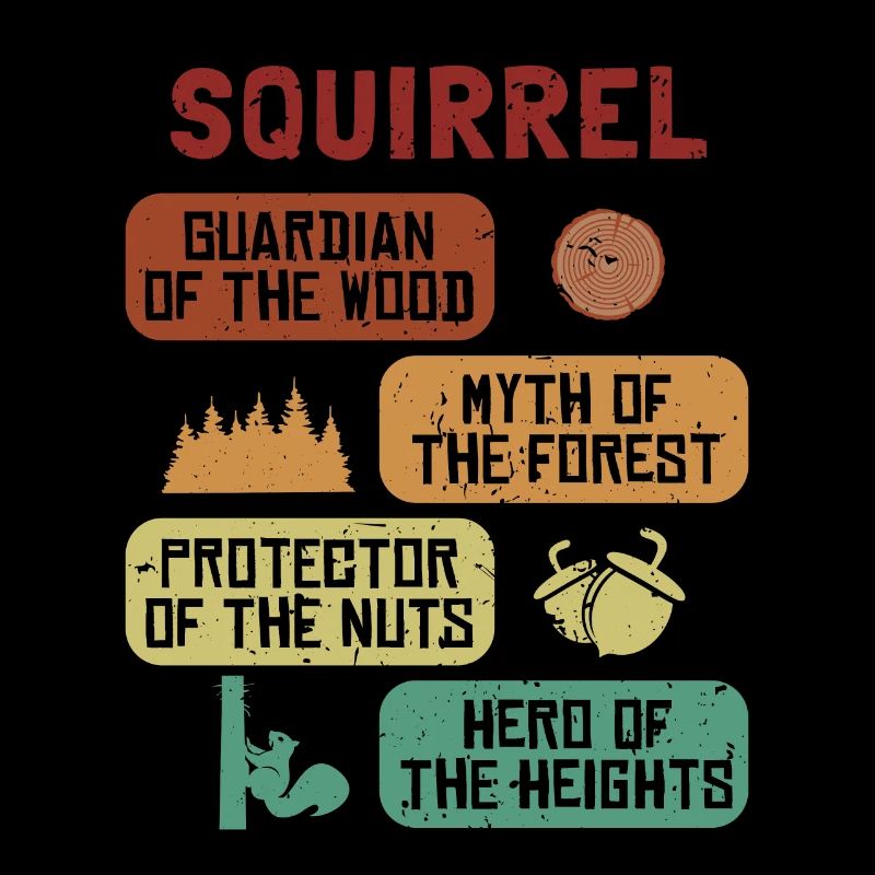 Guardian Myth Protector Hero Squirrel Eichhörnchen