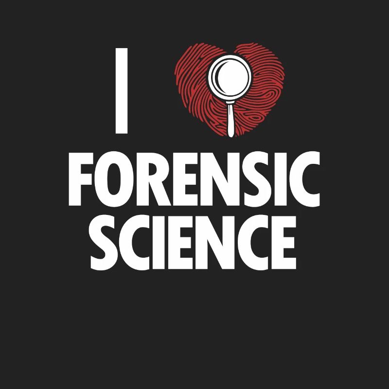 I Love Forensic Science IT Forensics Dactyloscopy