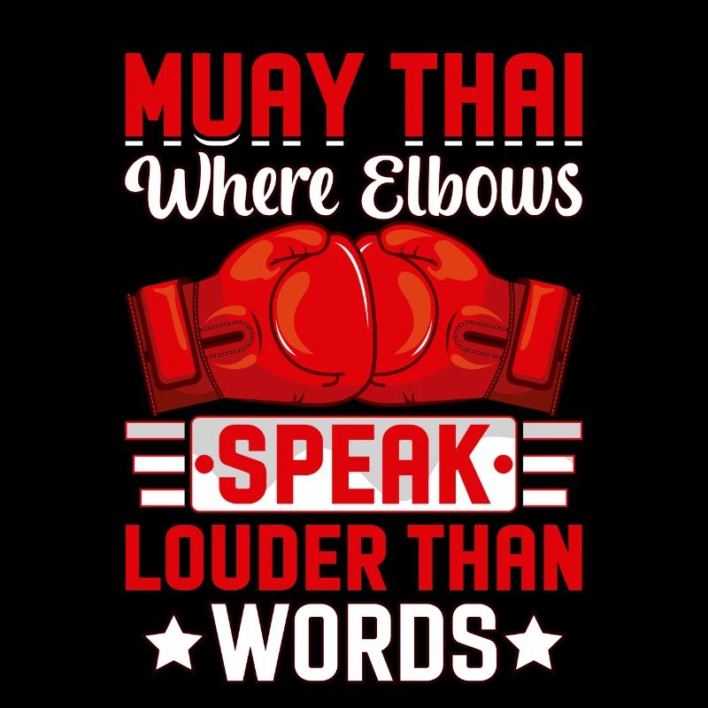 Muay Thai where elbows speak louder than words