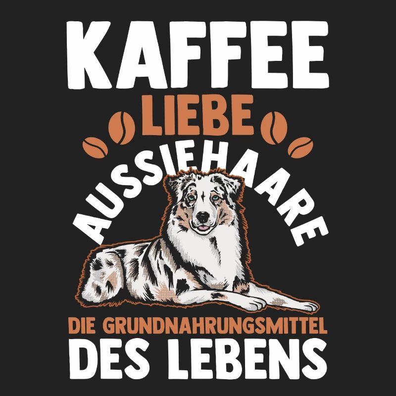 Kaffee Australian Shepherd Hund Aussie