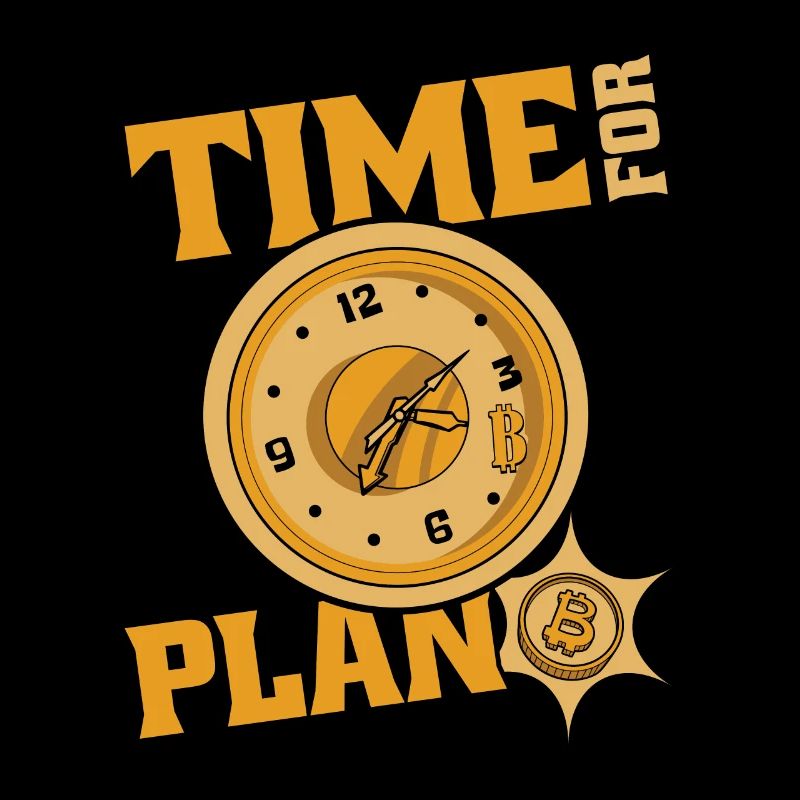 Time For Plan Bitcoin Cryptocurrency Blockchain
