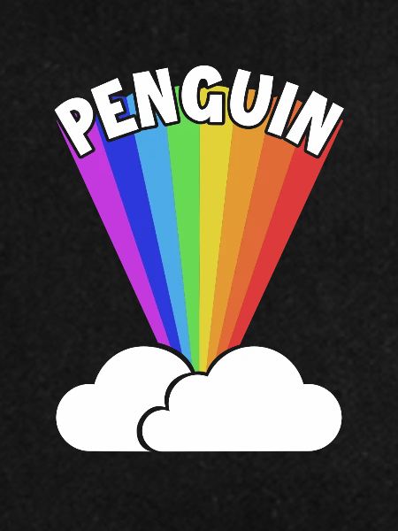 Penguin Rainbow Kaiserpinguin Seevogel
