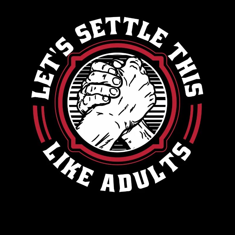 Let's Settle This Like Adults Exercise Trainer
