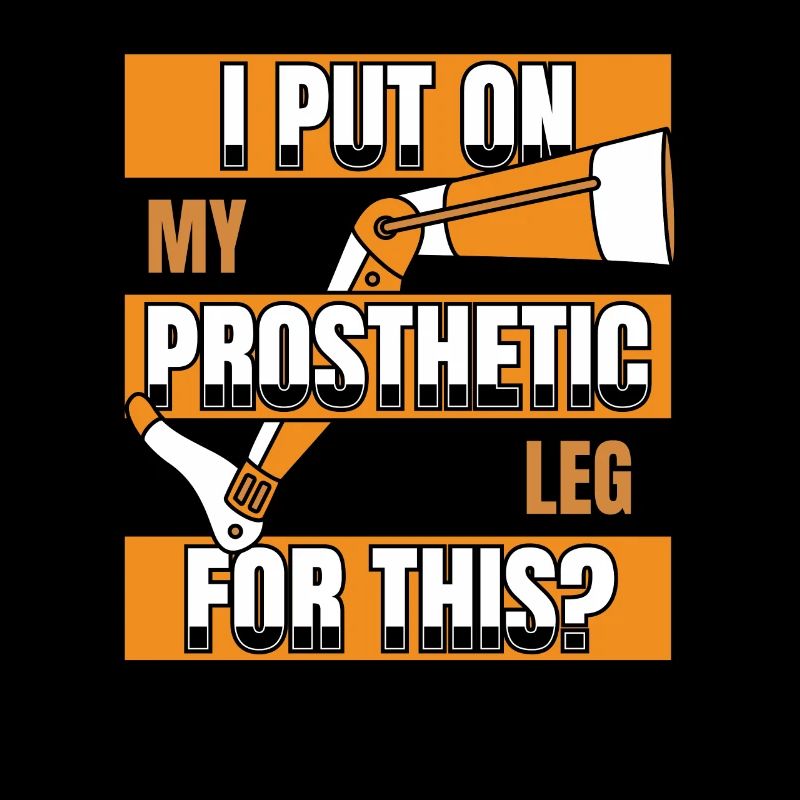 I Put On My Prosthesis Leg For This User Leg