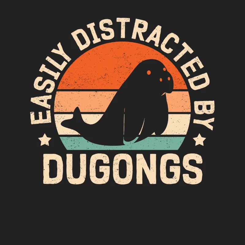 Dugong Forktail Manatee Pig Gift