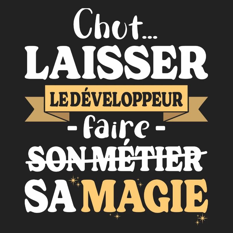 Developer Makes His Magic Humor Dev