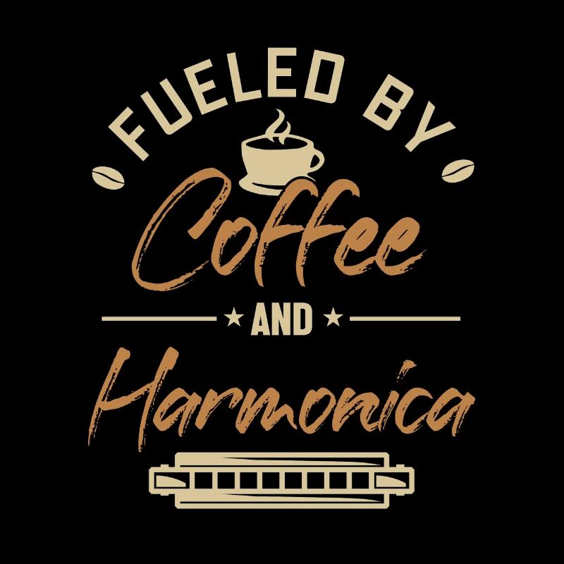 Alimenté par le café et l’harmonica Mouth Harp